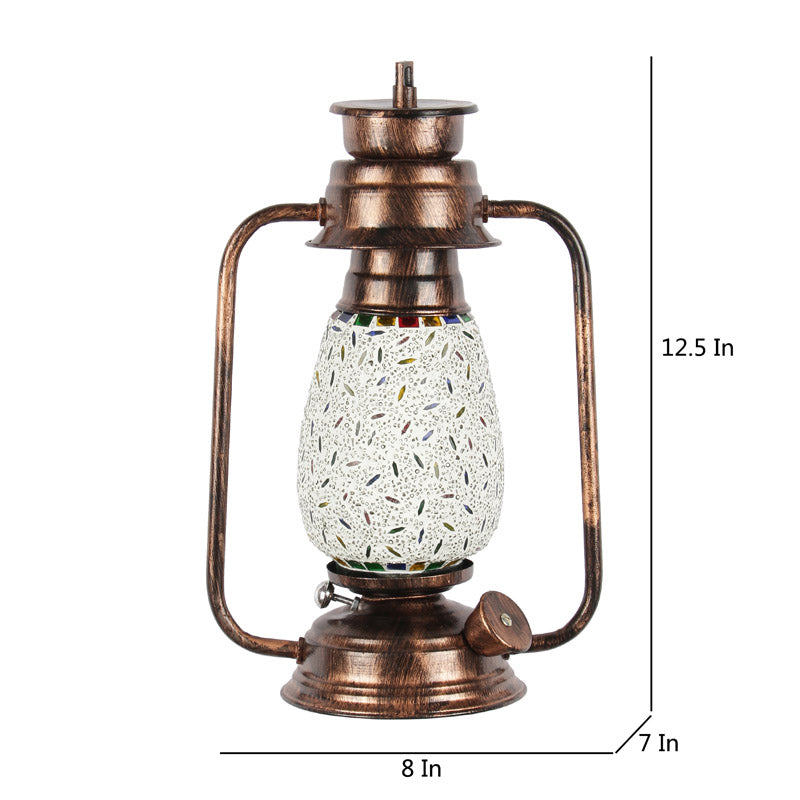 Buy Siera Mosaic Lantern Wall Lamp - Copper Wall Lamp from Vaaree