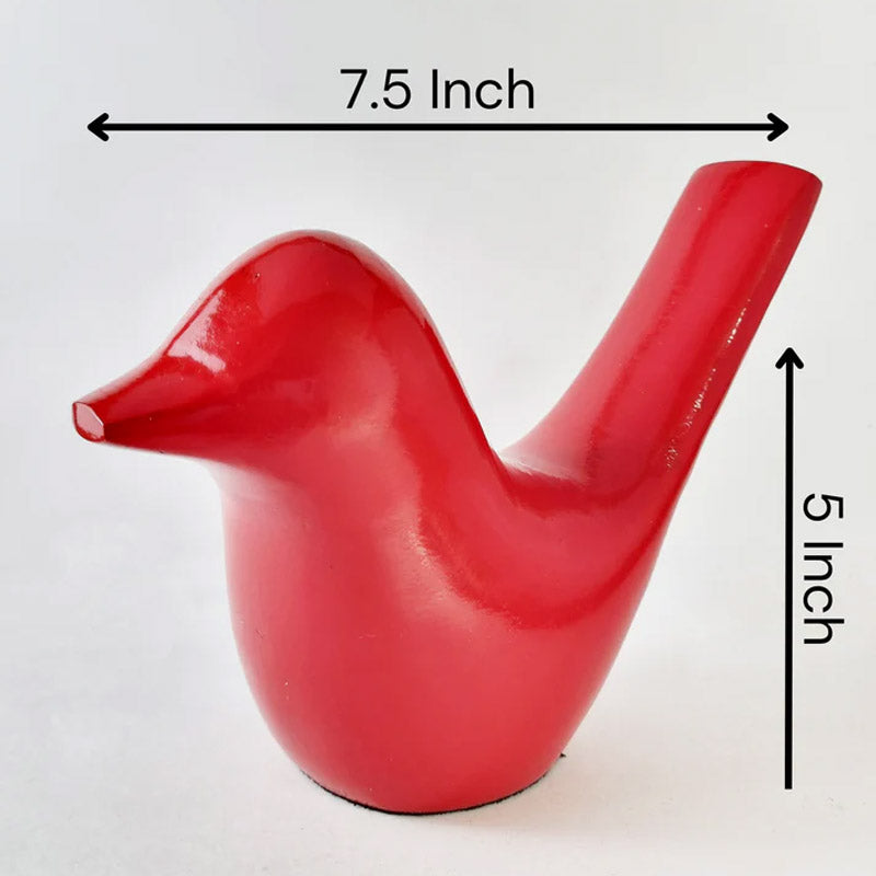 Buy Red Bird Showpiece Showpieces from Vaaree