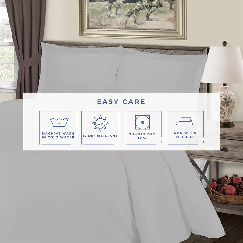 Buy Evelyn Bedding Set - Silver Bedding Set from Vaaree