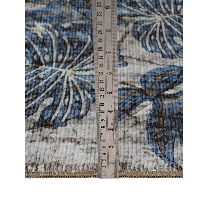 Buy Fariyah Floral Carpet - Blue Carpet from Vaaree