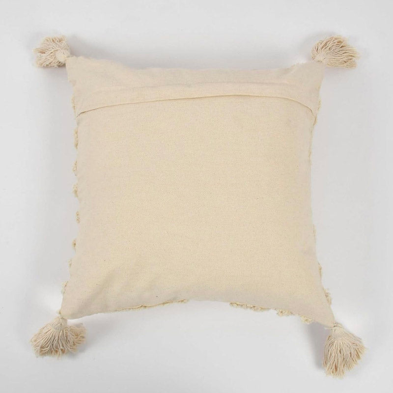 Buy Kester Tufted Cushion Cover (White) - Set Of Two Cushion Cover Sets from Vaaree