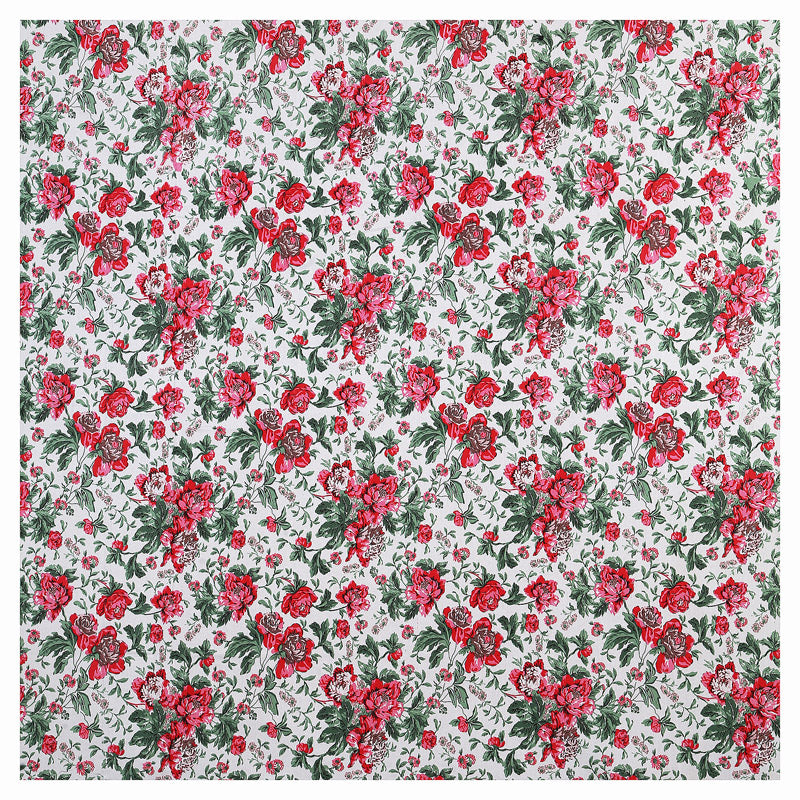 Buy Madava Floral Bedsheet - Red Bedsheets from Vaaree