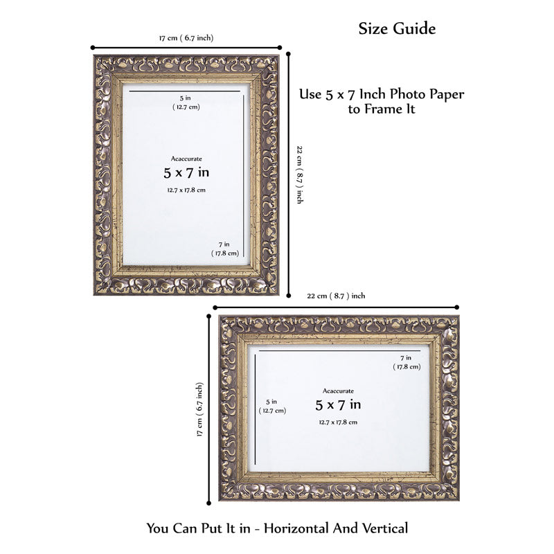 Buy Diva Photo Frame - Brown Photo Frames from Vaaree