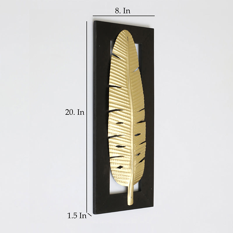 Buy Hector Feather Wall Accent Wall Accents from Vaaree