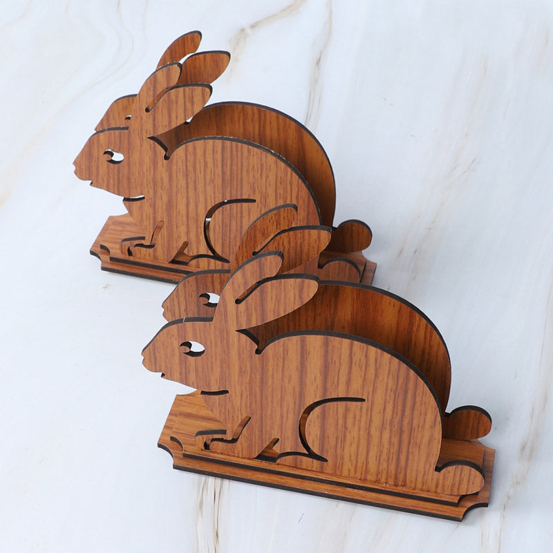 Buy Bunny Napkin Holder - Set Of Two Tissue Holder from Vaaree