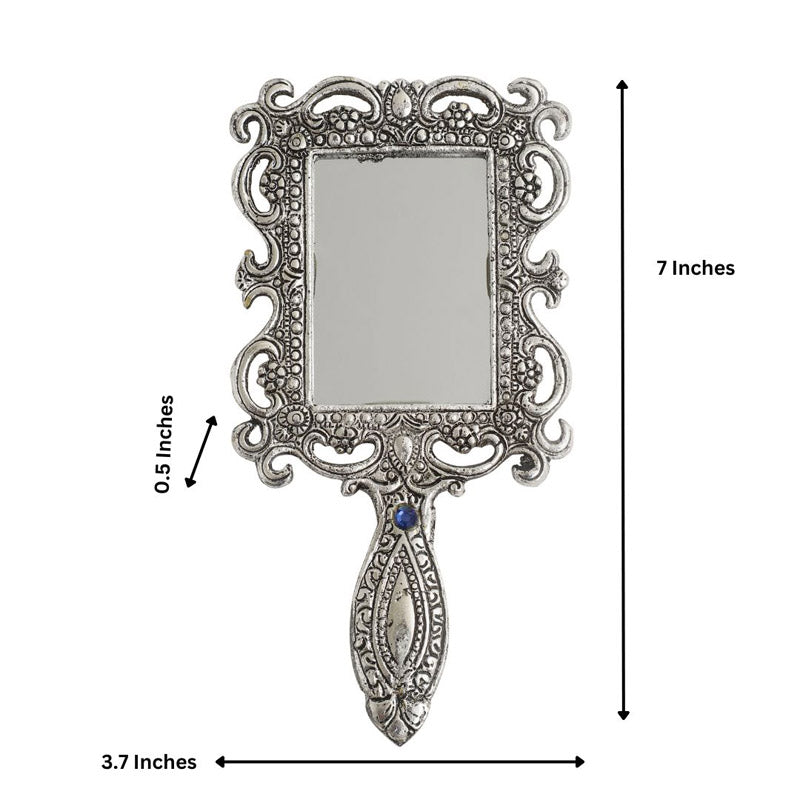 Buy Nisha Vintage Hand Mirror Hand Mirror from Vaaree