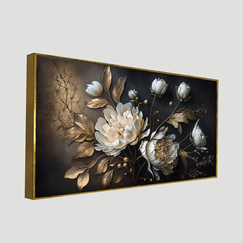 Buy Ellerslee Floral Wall Painting With Frame Wall Art & Paintings from Vaaree