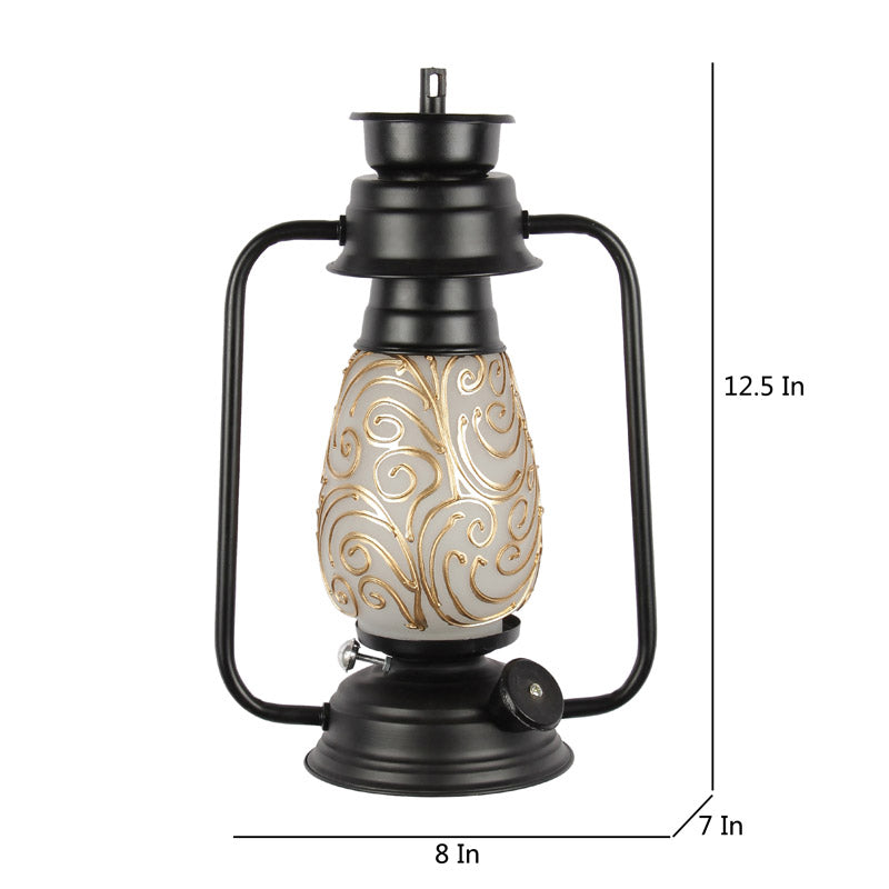 Buy Saagar Mosaic Lantern Wall Lamp - Black Wall Lamp from Vaaree