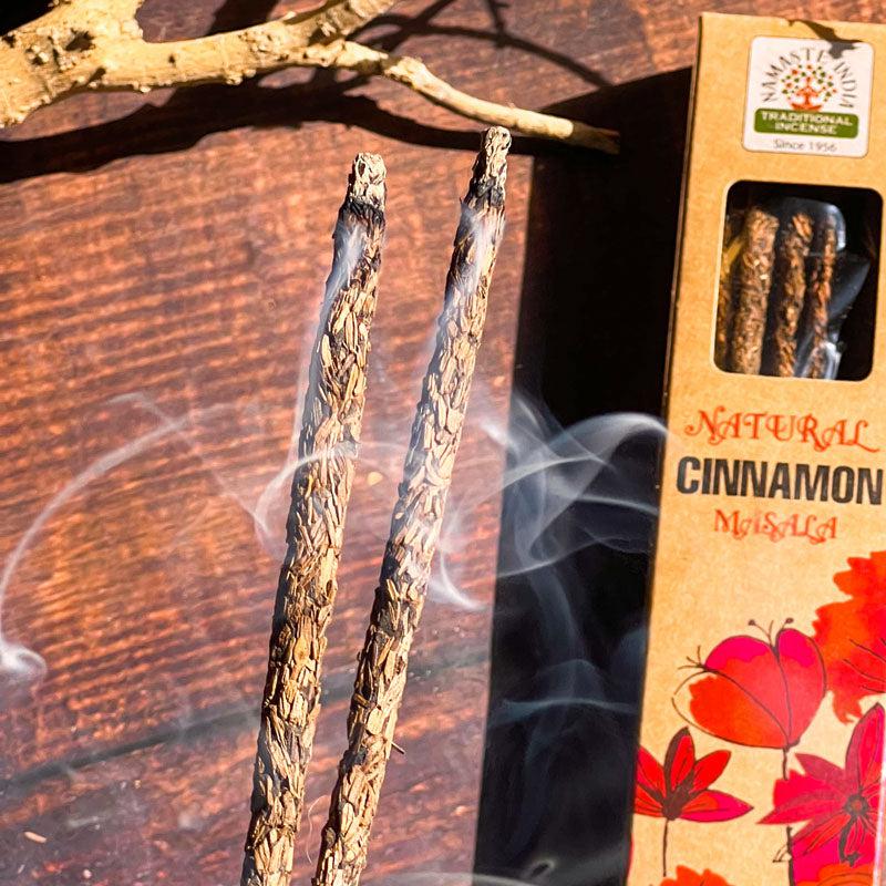 Buy Sugandha Cinnamon Smudge Incense Sticks - Pack Of Two Incense Sticks & Cones from Vaaree