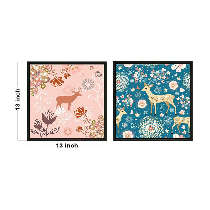 Buy Darlo Wall Art - Set Of Two Wall Art & Paintings from Vaaree