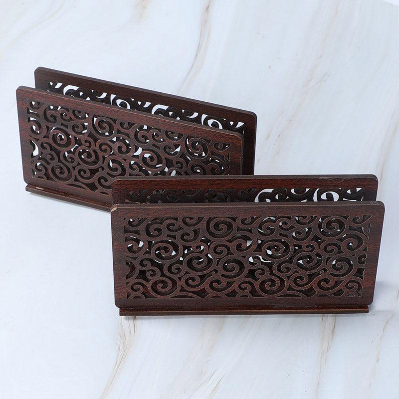 Buy Amita Napkin Holder - Set Of Two Tissue Holder from Vaaree