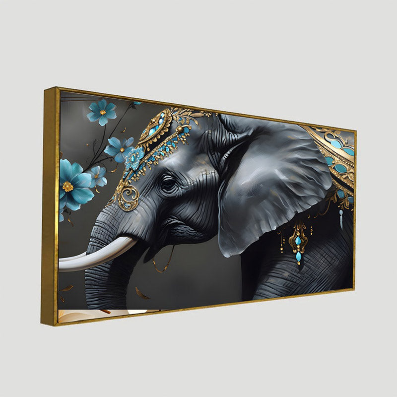 Buy Hasthi Wall Painting With Frame Wall Art & Paintings from Vaaree