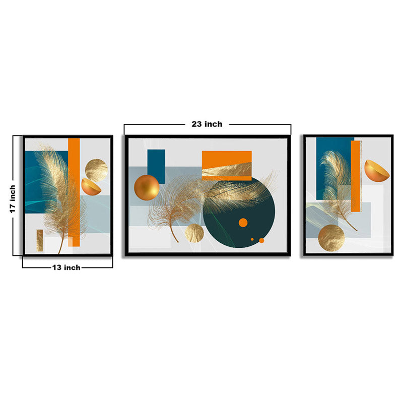 Buy Lola Wall Art - Set Of Three Wall Art & Paintings from Vaaree