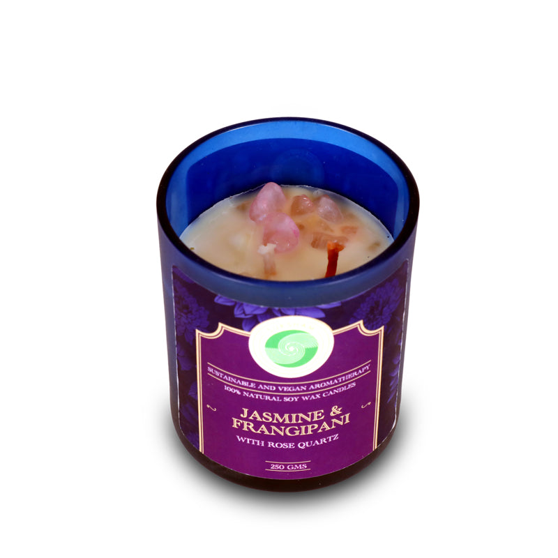 Buy Elysium Jasmine and Franngipani Scented Candle Candles from Vaaree