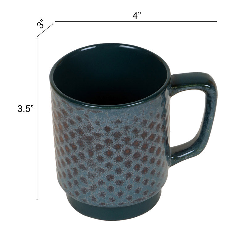 Buy Raah Ceramic Cup (150 ML) - Set of Six Mugs from Vaaree