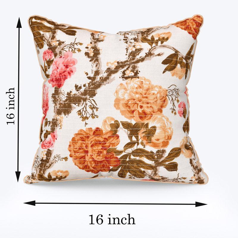 Buy Ashrutha Floral Cushion Cover - Set Of Two Cushion Cover Sets from Vaaree