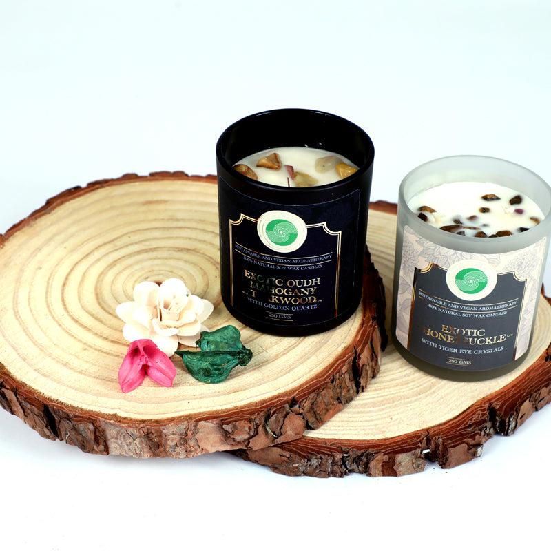 Buy Elysium Exotic Scented Candle - Set Of Two Candles from Vaaree