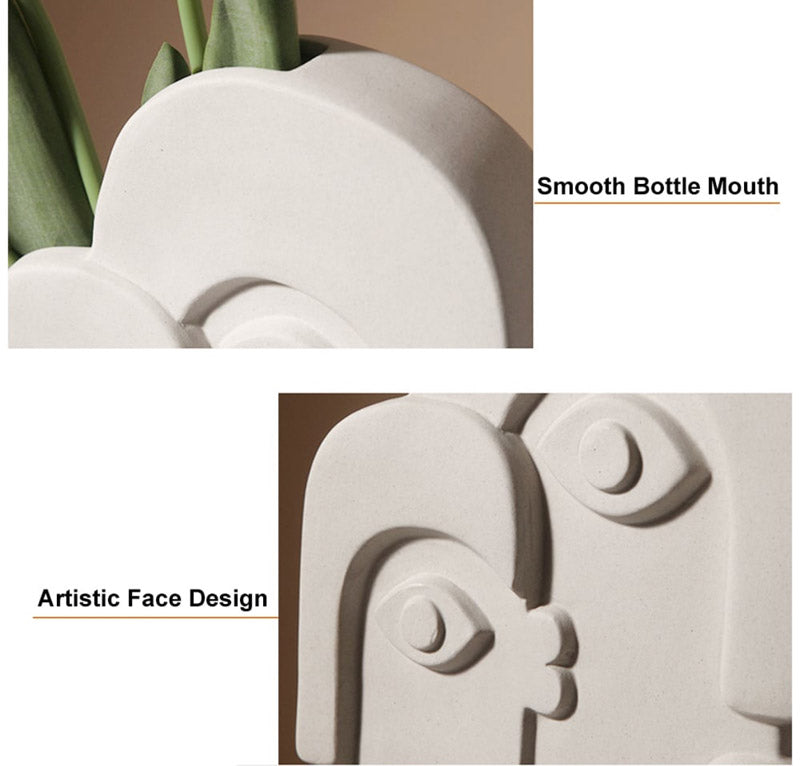 Buy Seina Face Vase Vase from Vaaree