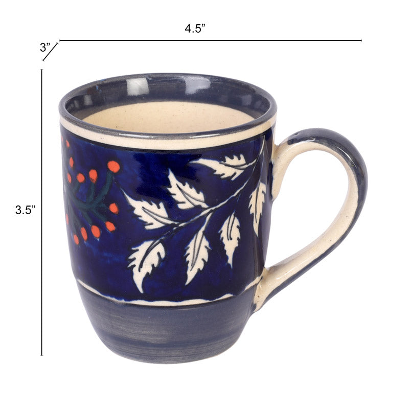 Buy Tishya Ceramic Mug (175 ML) - Set of Six Mugs from Vaaree