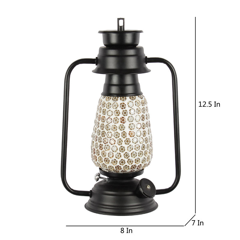 Buy Navina Mosaic Lantern Wall Lamp - Black Wall Lamp from Vaaree