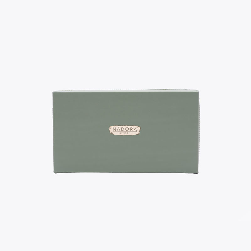 Buy Lorae Vegan Leather Tissue Box - Green Tissue Holder from Vaaree