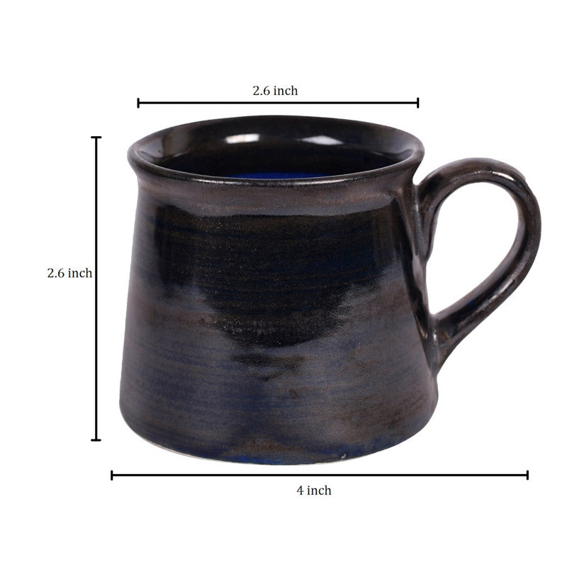 Buy Maitreyi Ceramic Cup (150 ML) - Set of Six Mugs from Vaaree