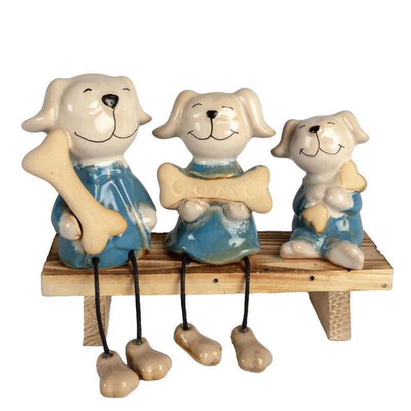 Buy Happy Dog Family Showpiece from Vaaree