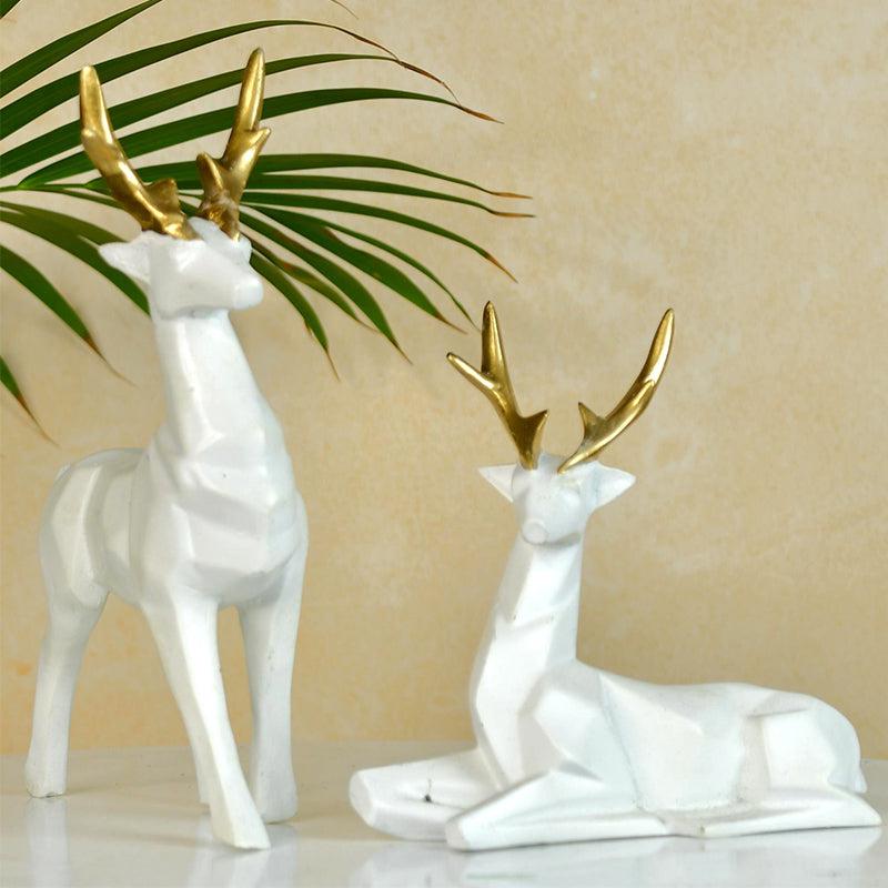 Buy Serene Stag Bond Showpiece Showpieces from Vaaree