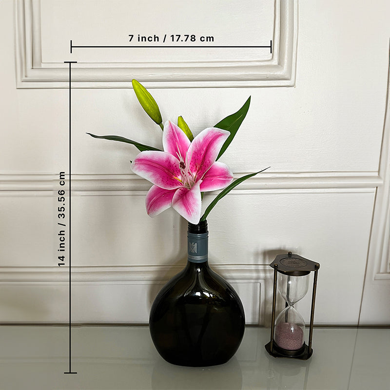 Buy Faux Everlasting Lily Flower Stick - Blush Pink Artificial Flowers from Vaaree