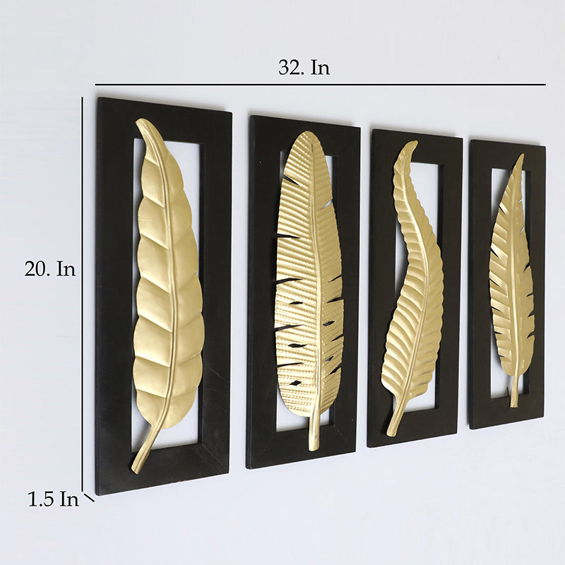 Buy Crius Feather Wall Accent Wall Accents from Vaaree