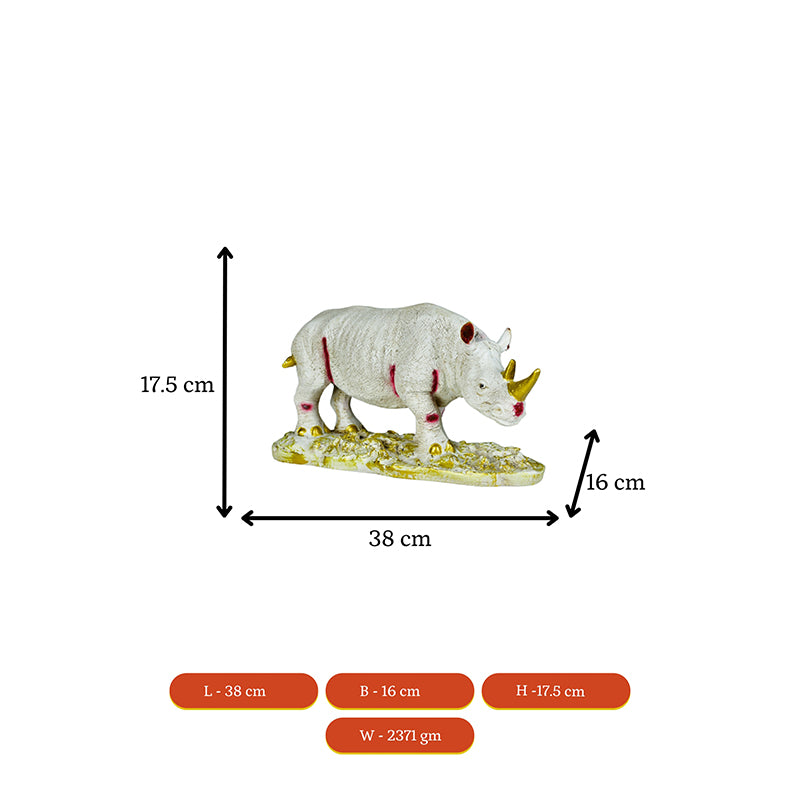 Buy Rhino Palma Showpiece Showpieces from Vaaree