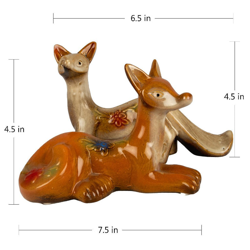 Buy Fox Couple Showpiece from Vaaree