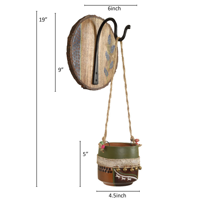 Buy Caden Hanging Planter - Two Piece Set Pots & Planters from Vaaree