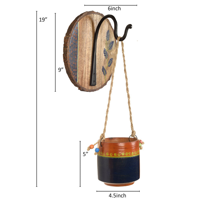 Buy Naw Hanging Planter - Two Piece Set Pots & Planters from Vaaree