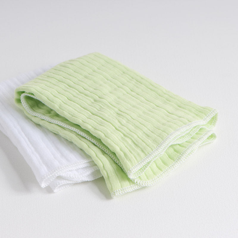 Buy Soft Green Towel Set & Tote Bag - Seven Piece Set Towel Sets from Vaaree