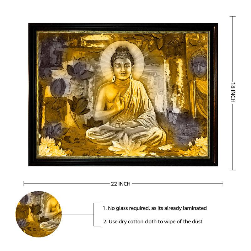 Buy Golden Aura Buddha Wall Art Wall Art & Paintings from Vaaree