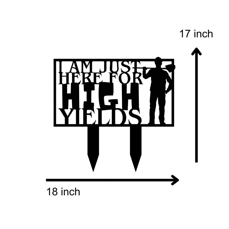 Buy High Yields Garden Stake Garden Stake from Vaaree