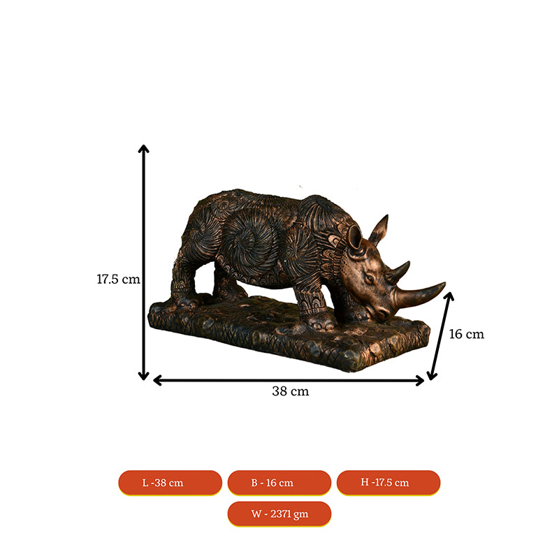 Buy Rhino Power Showpiece Showpieces from Vaaree