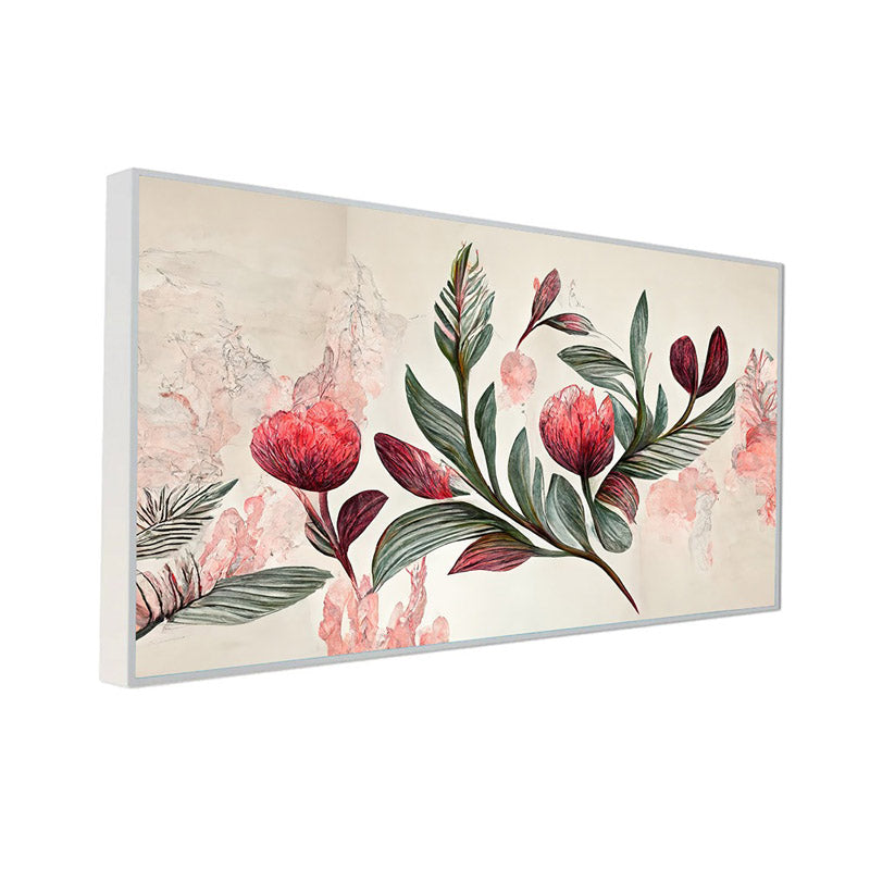 Buy Arelia Floral Wall Painting With Frame Wall Art & Paintings from Vaaree