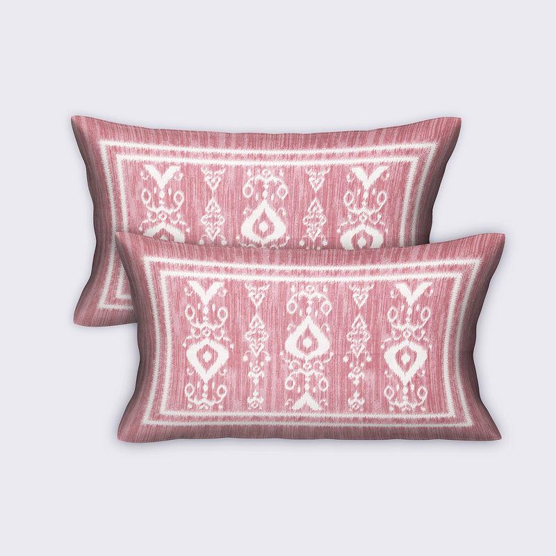 Buy Keira Ethnic Bedsheet - Pink Bedsheets from Vaaree