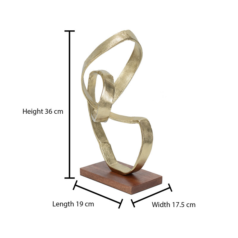 Buy Bruda Abstract Showpiece Showpiece from Vaaree