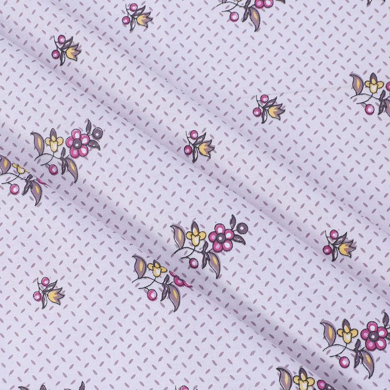 Buy Dolores Floral Printed Bedsheet - Pink Bedsheets from Vaaree