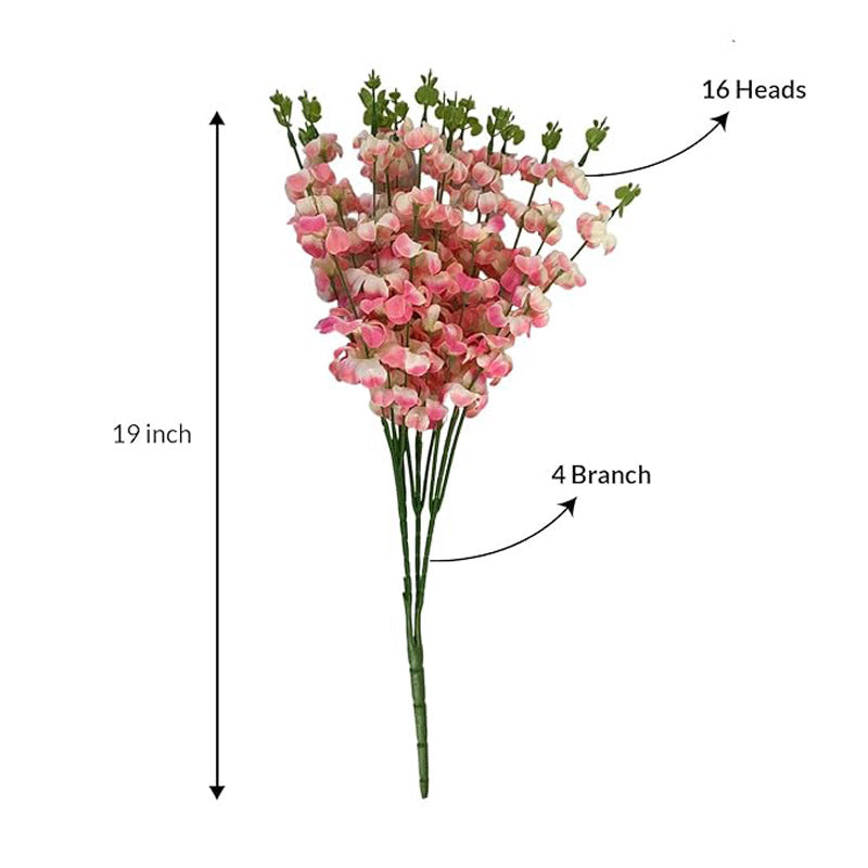 Buy Faux Ansita Flower Stick - Set Of Two Artificial Flowers from Vaaree