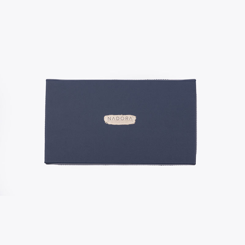 Buy Lorae Vegan Leather Tissue Box - Blue Tissue Holder from Vaaree