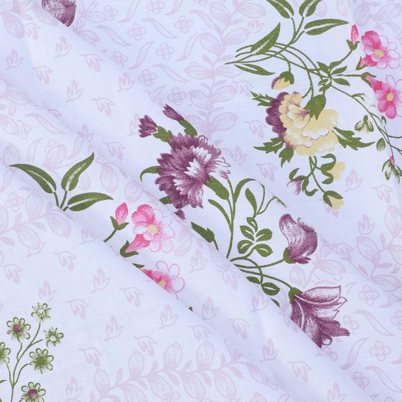 Buy Floral Rush Printed Bedsheet - Pink Bedsheets from Vaaree