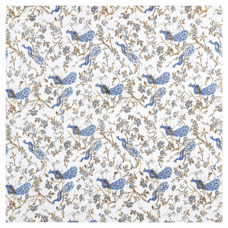 Buy Plume Floral Bedsheet - Blue Bedsheets from Vaaree