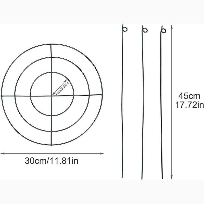 Buy Durace Metal Plant Stake - Set Of Five Garden Accessories from Vaaree