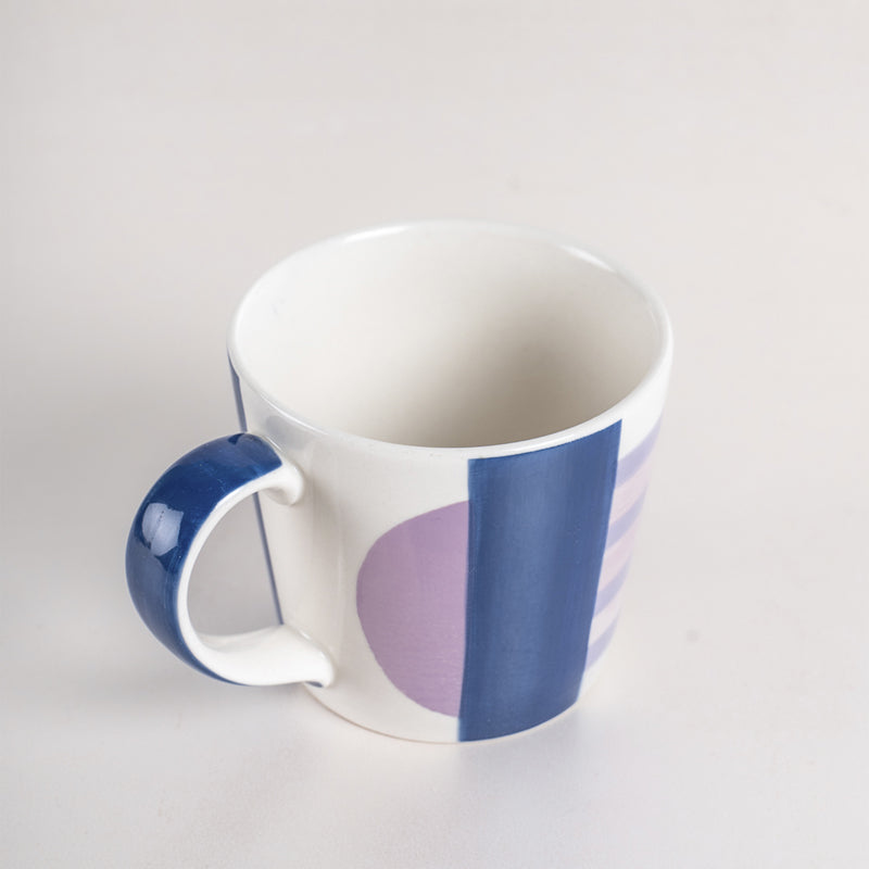 Buy Vanilla Handpainted Cup -150 ML Mug & Tea Cup from Vaaree