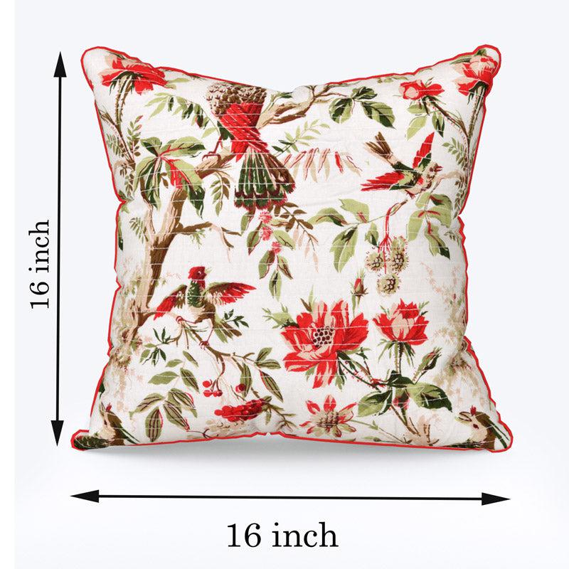 Buy Ramiya Floral Cushion Cover - Set Of Two Cushion Cover Sets from Vaaree