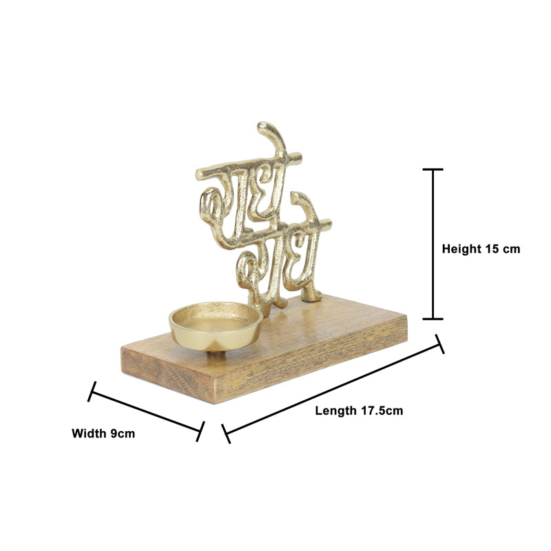 Buy Radhe Radhe Festive Tealight Candle Candle Holders from Vaaree